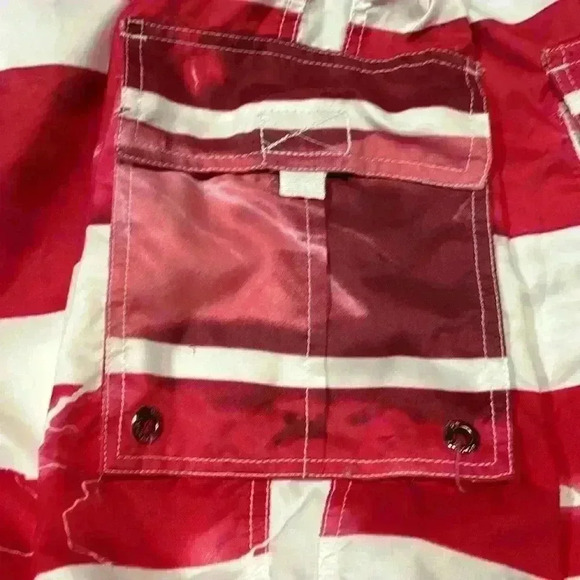 2 Pair Of Men's Swim Trunks Banana Split/Bsplit Draw String Waist Size Large - Picture 3 of 9